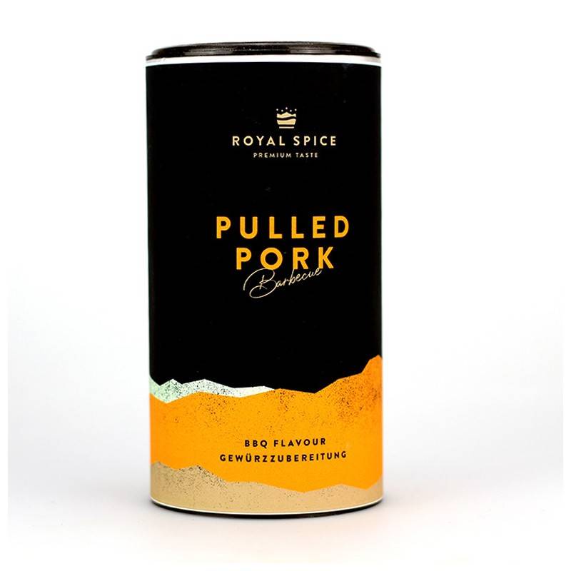 Royal Spice Pulled Pork BBQ Rub, 350g Dose 