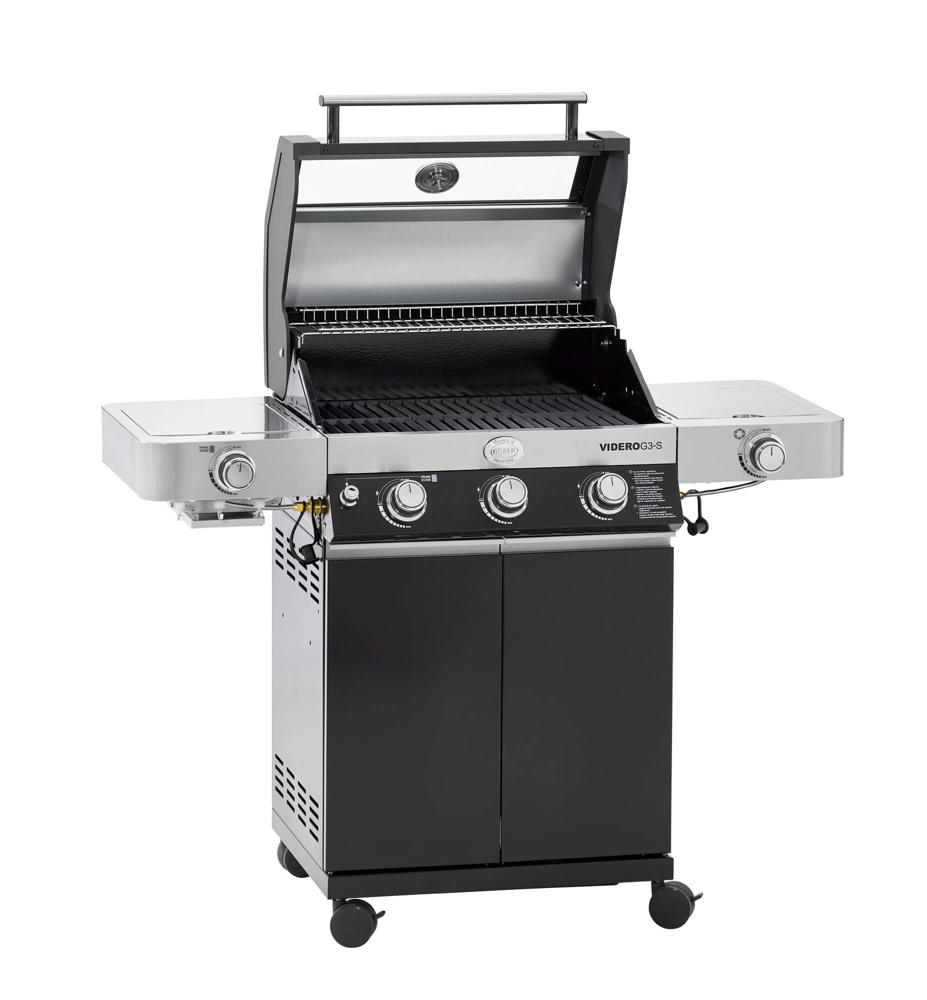 Rösle BBQ-Station Videro G3-S Vario+ schwarz 50mbar 