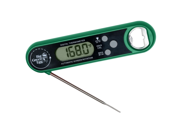 BIG Green Egg Digital-Thermometer mit Flaschenöfner 