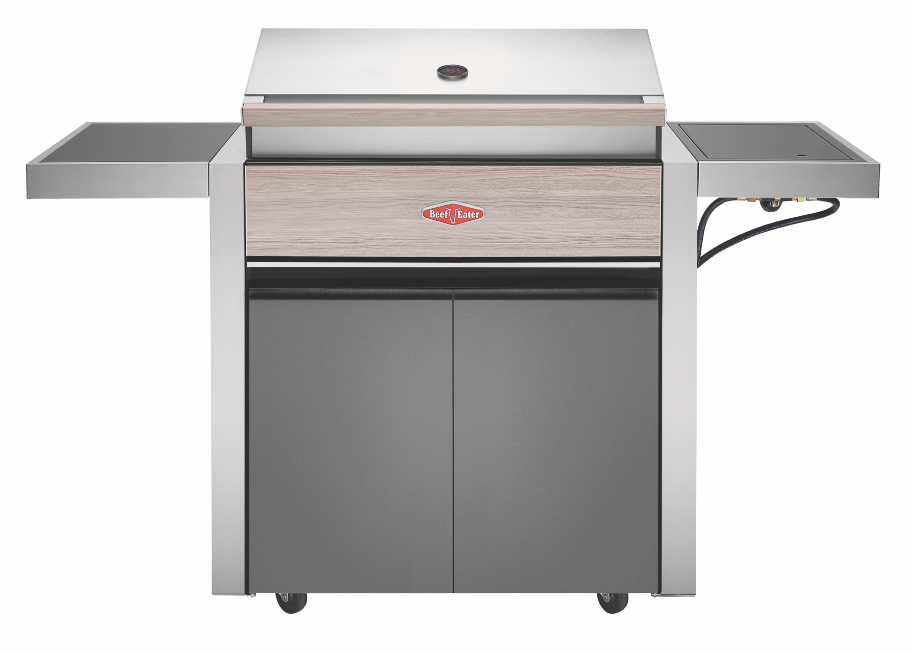 Beefeater 1500 Serie - 4 Brenner Grillwagen plus WOk Seitenburner