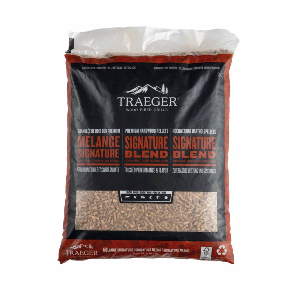 Traeger Hartholz Pellets Signature Blend FSC 9kg NEU!!!