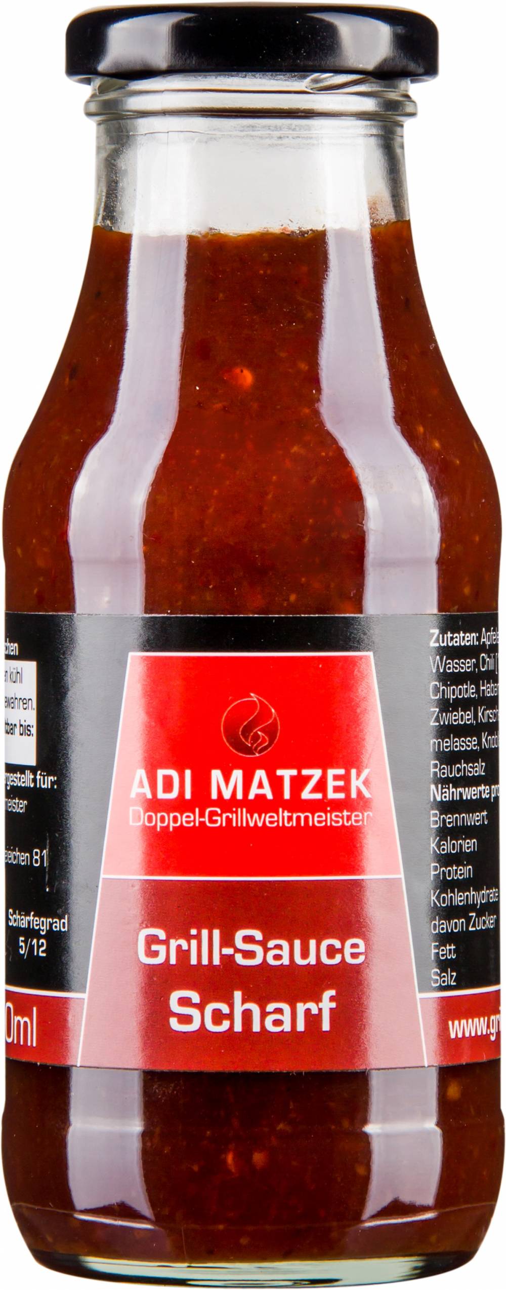 Adi Matzek Grill-Sauce Scharf 250ml 