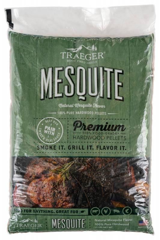 Traeger HARTHOLZ PELLETS MESQUITE, 9 KG BEUTEL 