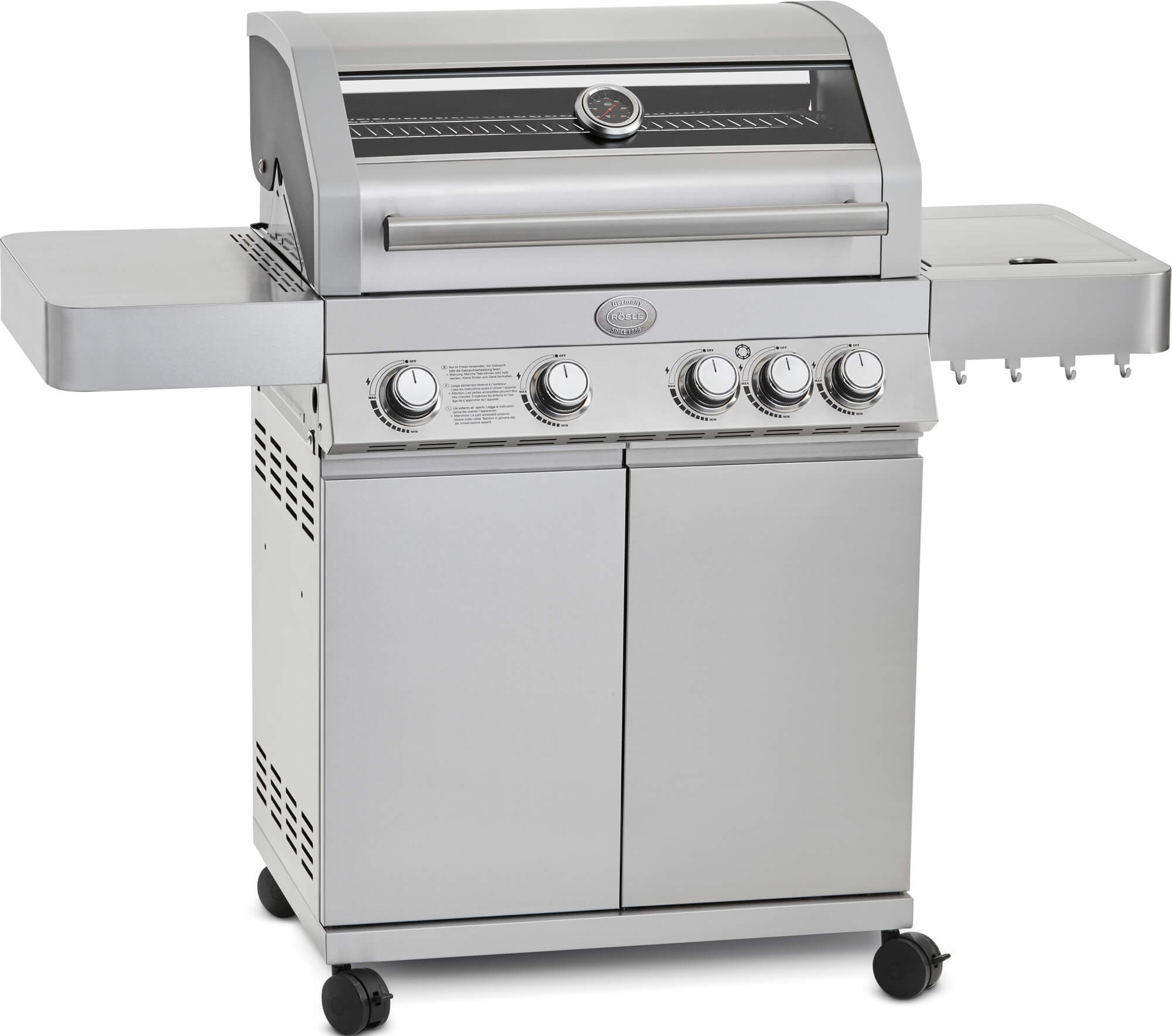 Rösle BBQ-Station Videro G4 Edelstahl 50mbar 