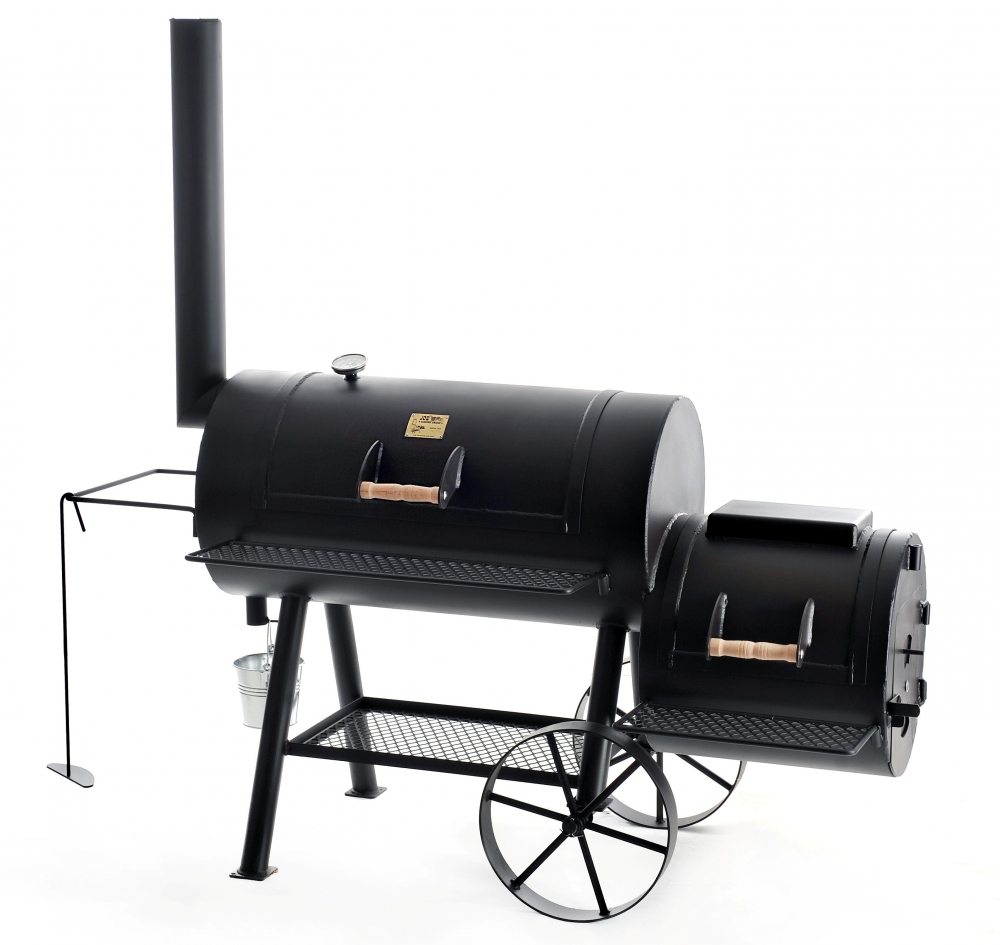 JOE´s BBQ Smoker 20" Texas Classic mit Frontablage an der Feurerbox 